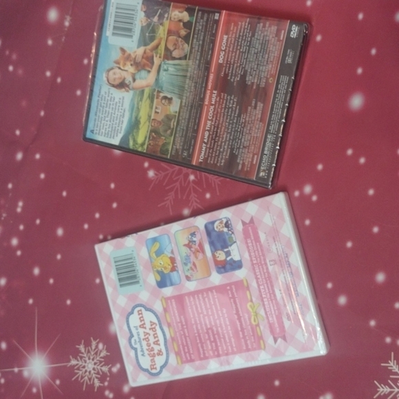 LOT of 2 DVDs ragged Ann & Andy and Amanda and the fox NWT - Picture 2 of 2